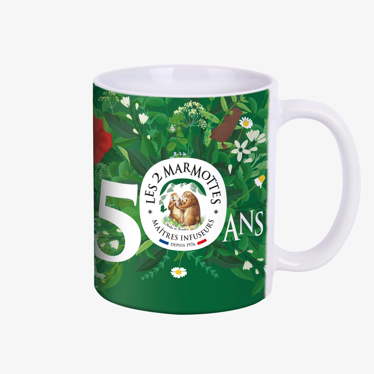 Mug collector 50 ans les 2 marmottes