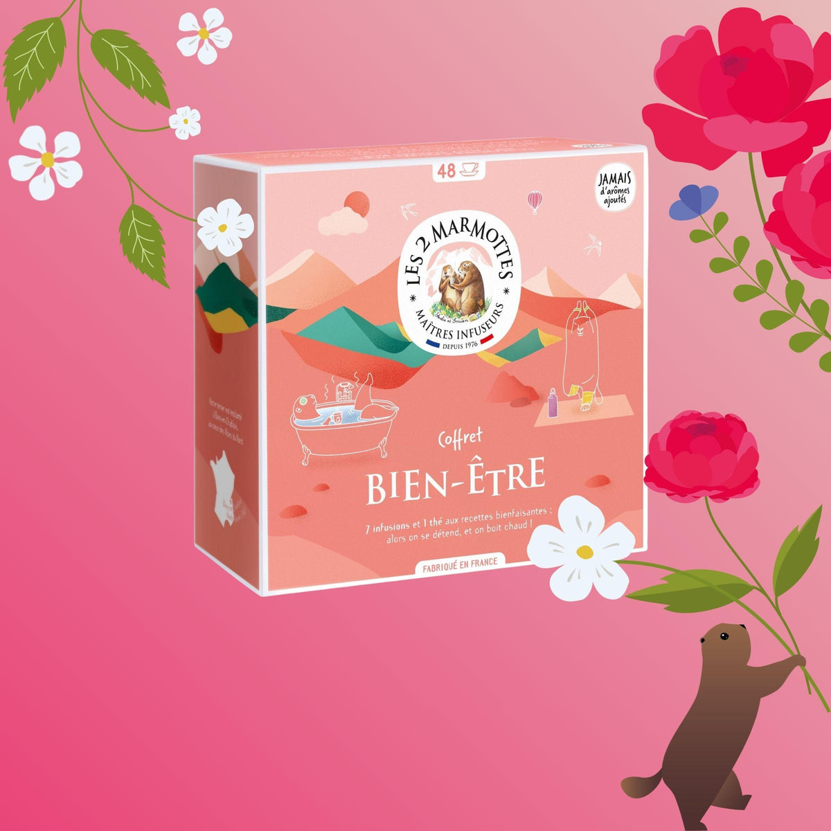 Petit coffret tisanes bien être