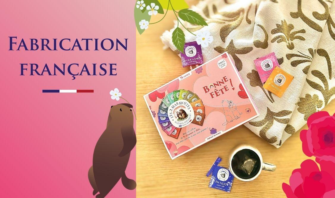 Tisanes et infusions fabriqués en france