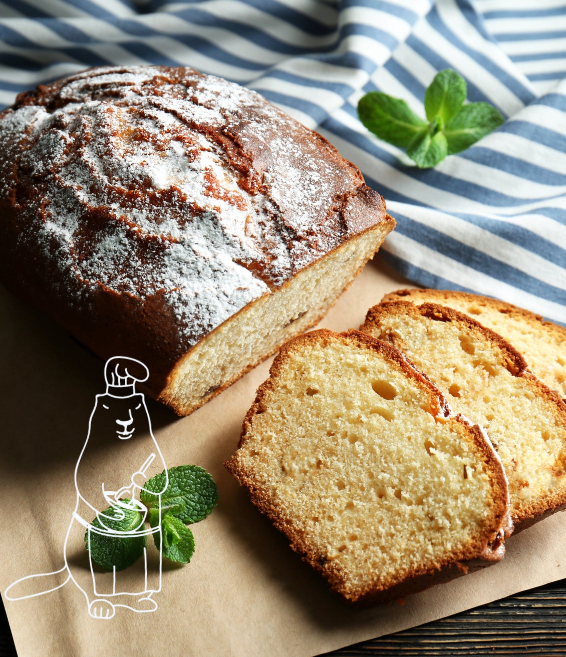 Recette gâteau aux plantes : moelleux infusé  à la verveine