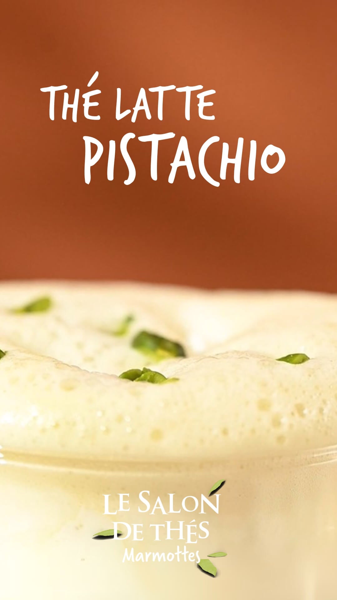 Recette thé latte pistache maison